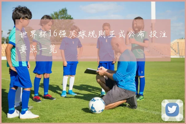 世界杯16强买球规则正式公布 投注要点一览